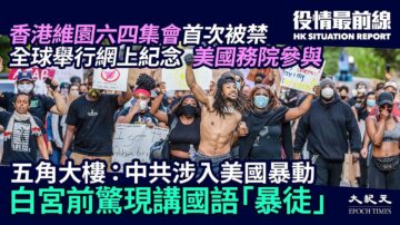 【役情最前线】白宫前惊现讲国语“暴徒”