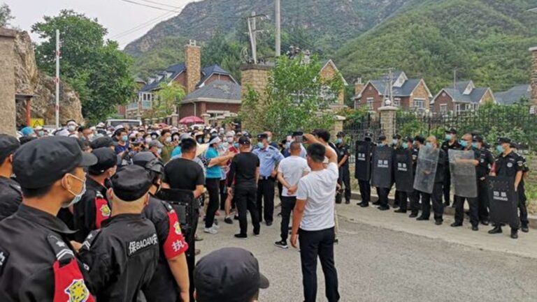 北京昌平強拆爆發警民衝突 20多人被抓