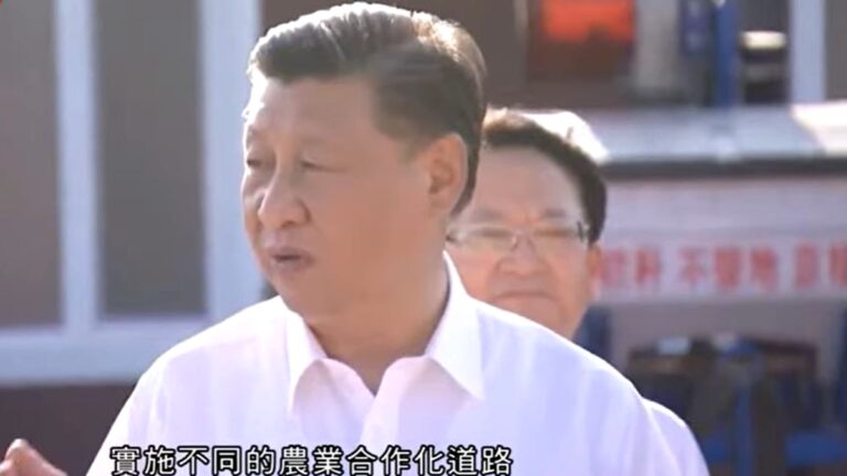 南方一片汪洋 習近平跑東北視察為哪般？