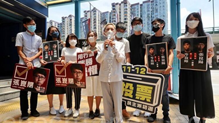 無懼國安法 香港影后高喊：港人心未死