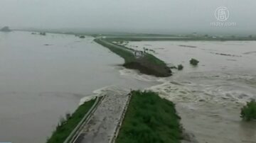 长江淮河水系频超警戒水位 安徽急炸坝泄洪