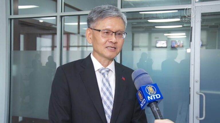 紐約經文處處長李光章新上任 訪新唐人大紀元