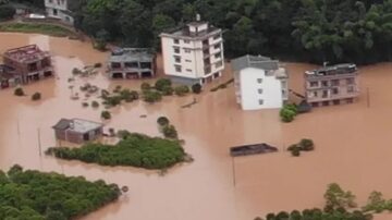 長江淮河太湖洪災警報全拉響！官方：聽天由命了