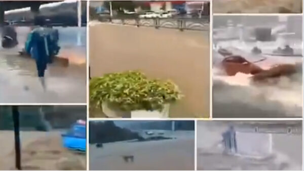 疫情洪水大雪冰雹 中國各地災難齊來(多視頻)