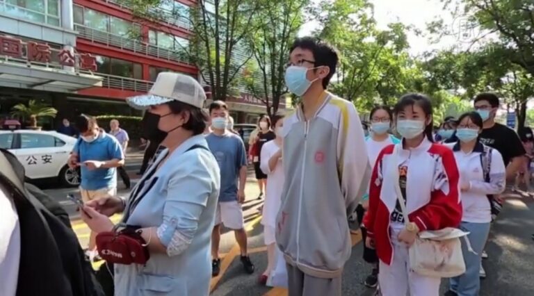 大陸高考第一天 憂瘟疫洪水教育不公
