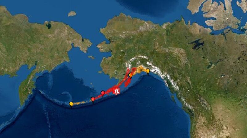 阿拉斯加外海7.8浅层强震 已发海啸警报