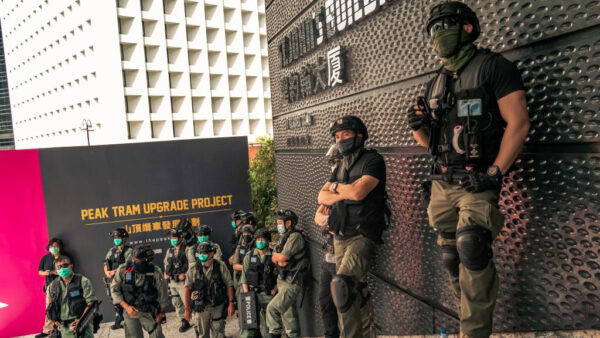 共同社:北京擬派數百武警 觀察員名義常駐香港