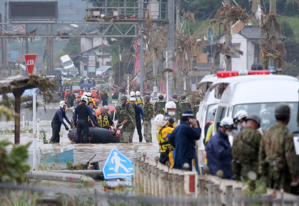 日本九州致災大雨警報30分達標  熊本民眾逃難不及
