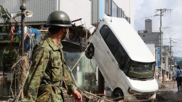 日本九州惊人雨量56死 岐阜长野河川氾滥