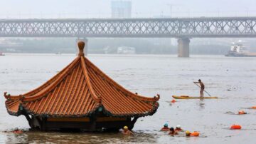 三峽洩洪 長江從洞庭湖到上海水位全超警戒線