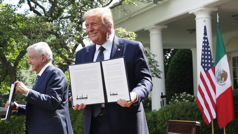 【重播】川普總統與墨西哥總統簽署聯合聲明（同聲翻譯）