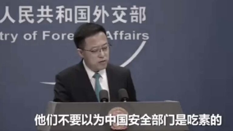 威脅抓美國人質？趙立堅揚言中共國安部門不吃素