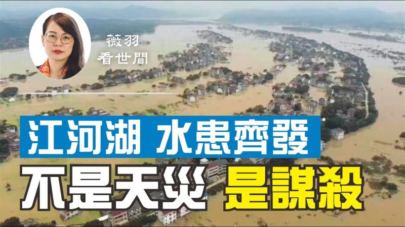 【薇羽看世间】江河湖水患齐发 网评：不是天灾 是谋杀