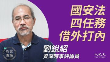 【珍言真语】刘锐绍：国安法四任务 借外打内