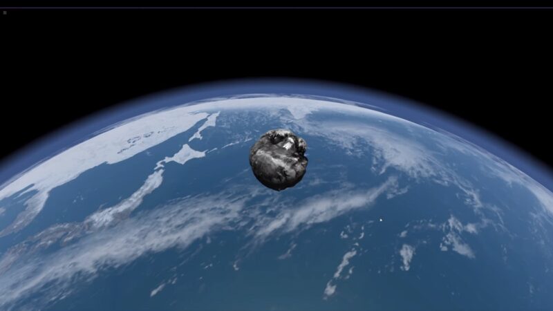 咻！距离2950公里 史上最近小行星擦过地球