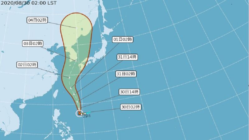氣象專家：梅莎將成2020最強颱風 朝韓國方向前進