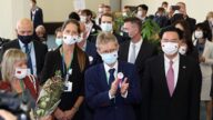 捷克议长大阵仗访台 重击战狼外交 欧洲或仿效(视频)