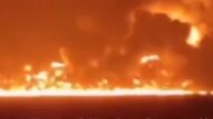 上海两船相撞江面成火海 山东煤矿坑爆炸多人死亡