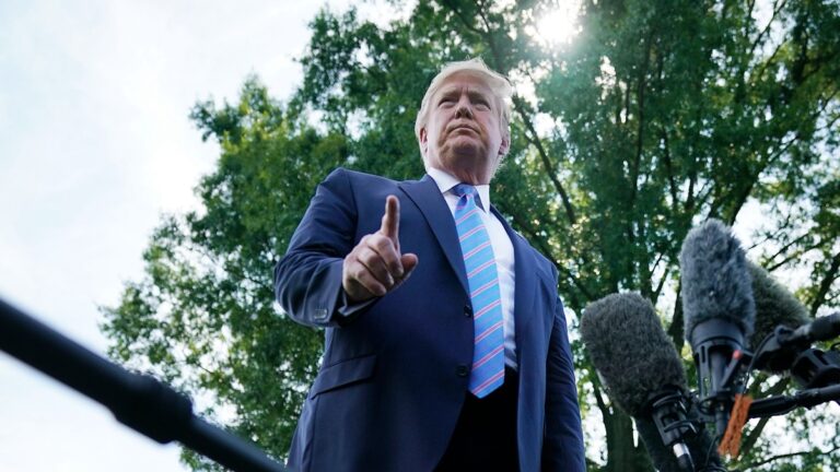川普：是我取消貿易會談 此刻不想與中方對話