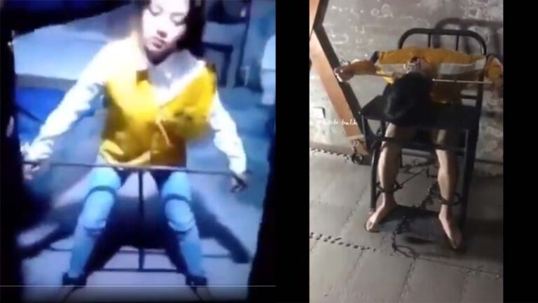 中共監所恐怖刑具視頻流出 網友震驚（多視頻）