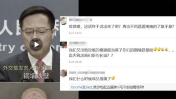 赵立坚要人民当中共“铜墙铁壁” 网友痛骂