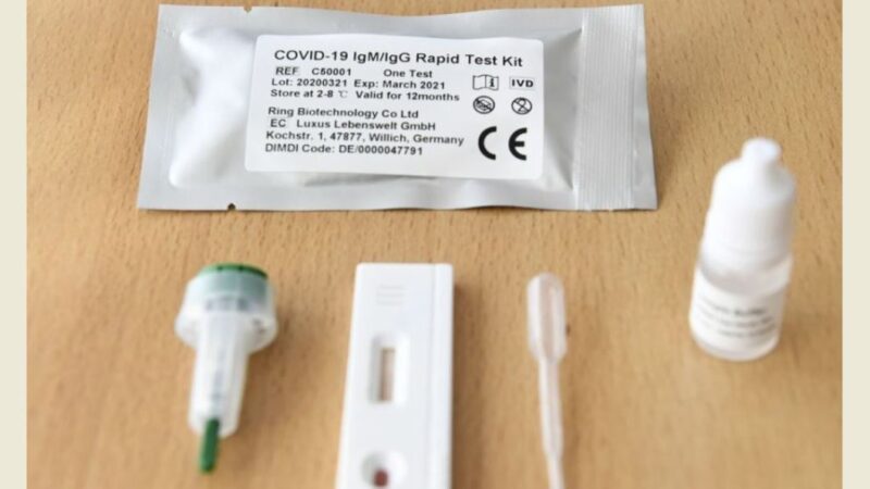 中國試劑盒有缺陷 致瑞典3700人被誤判染疫