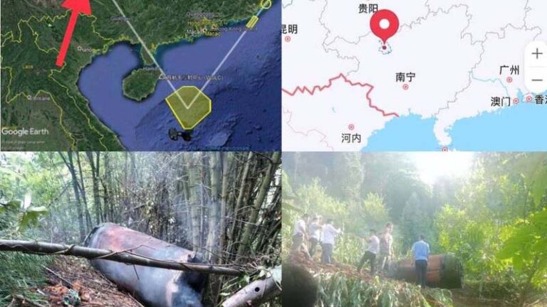 網傳殘骸落廣西 中共南海射導彈數量成疑