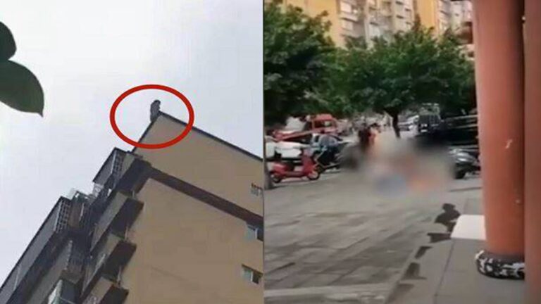 四川少女25樓墜亡！父親欲接反被砸死