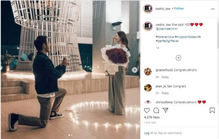 呂銳向女友求婚成功