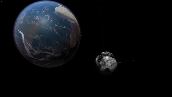 两颗近地小行星 9月25日穿越地球轨道
