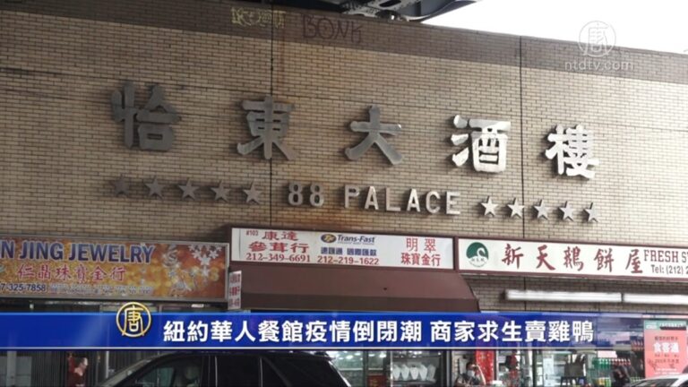 紐約華人餐館疫情倒閉潮 商家求生賣雞鴨