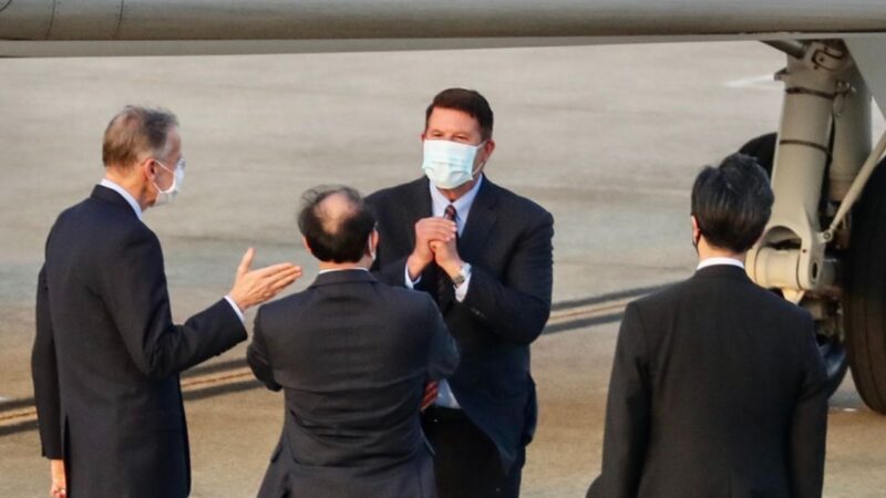 快訊：美國國務次卿克拉奇抵達台灣(視頻)