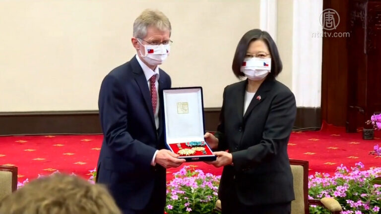 捷克訪台 蔡英文：告訴世界台捷不屈於壓迫