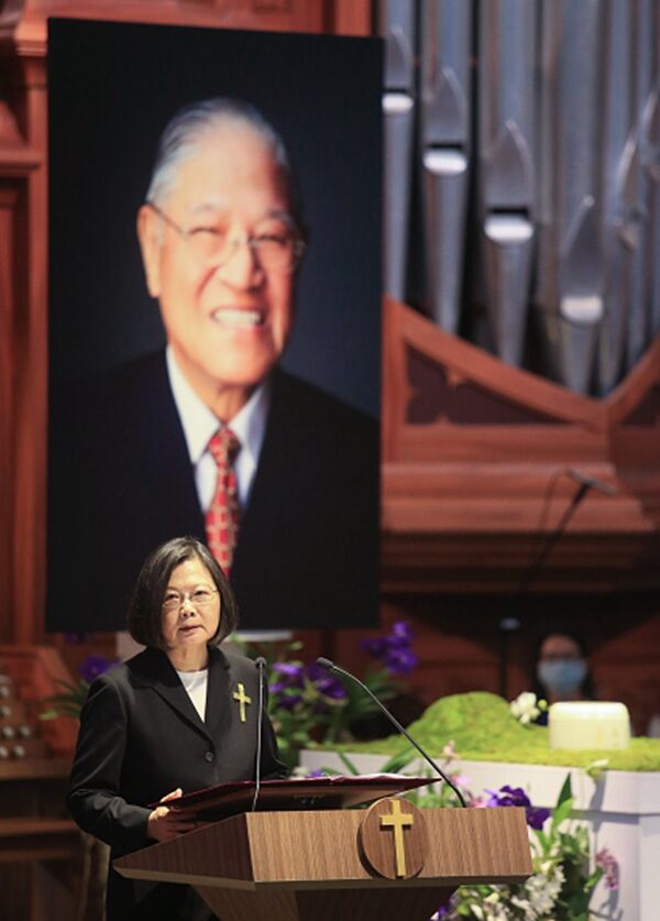 組圖：台灣前總統李登輝追思禮拜 多國政要出席