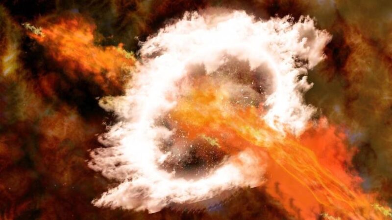 350万年前银河系中心发生过超级核爆？！