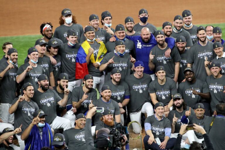 睽違32年 道奇奪MLB世界大賽冠軍