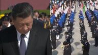 七常委现身“默哀” 习近平眨眼还有人玩菊花(视频)