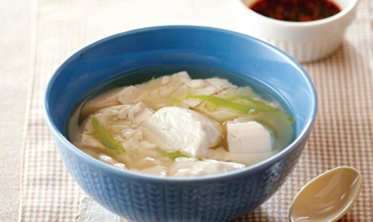 清爽甘甜「豆腐湯」早上迅速煮好高湯的秘訣！