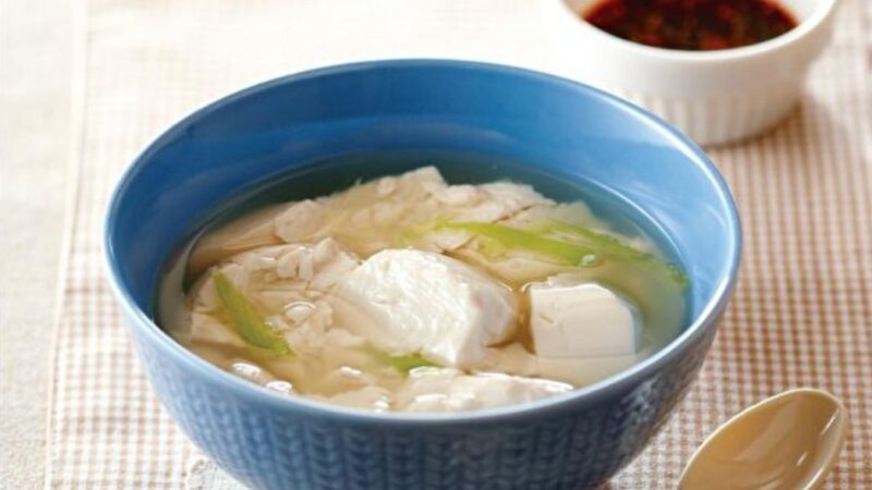 清爽甘甜「豆腐湯」早上迅速煮好高湯的秘訣！