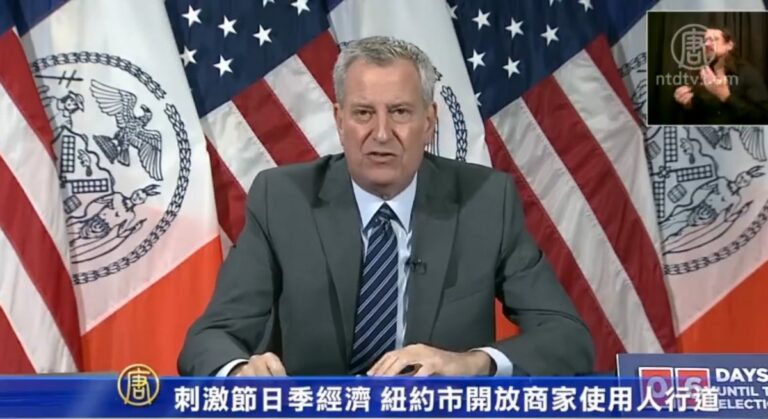 刺激節日季經濟 紐約市開放商家使用人行道