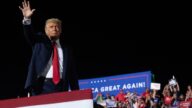 【重播】川普参加北卡集会 万人提前数小时等待