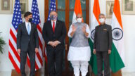【禁闻】蓬佩奥印度行 签署军事协议对抗中共