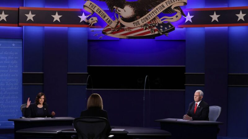 彭斯副總統辯論表現亮眼 9題贏7題