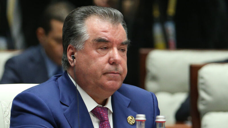 塔吉克斯坦獨裁者得票90.9% 統治28年勢將輕鬆連任
