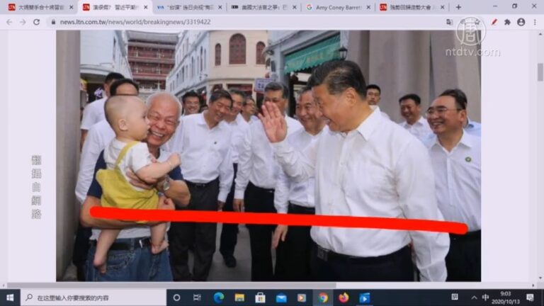 【今日點擊】大媽雙手合十將習當神拜  網笑諷：潮汕人民最高禮儀