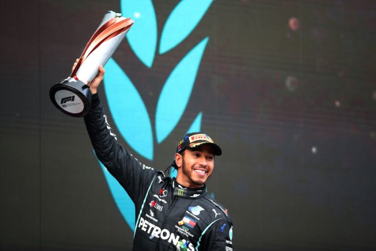 第七次加冕F1車手總冠軍 漢密爾頓追平紀錄