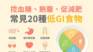 20种低GI食物 控血糖饱腹还促减肥