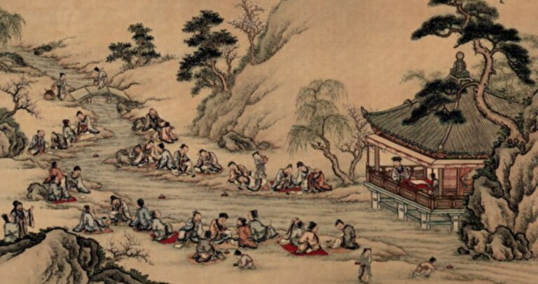王羲之不好名利 與道士許邁結世外之交