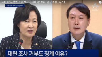 韩国史上首次 法务部长命检察总长停职