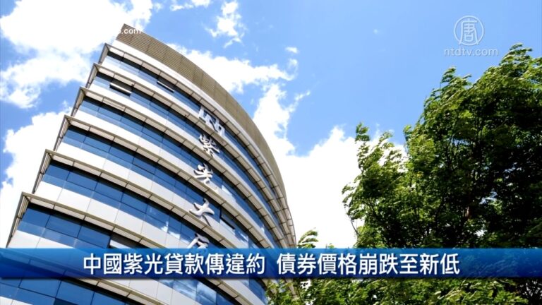 財經100秒: 中國紫光貸款傳違約 債券價格崩跌至新低